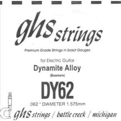 GHS DY62 round wound Single String