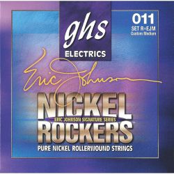 Sähkökitaran kielisarja 011-052 GHS Eric J Nickel Rockers