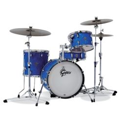 Drumset Gretsch Catalina Club Jazz Blue Satin Flame CT1-J484-BSF