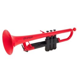 Plastic trumpet pTrumpet, red