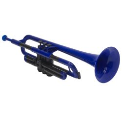 Plastic trumpet pTrumpet, blue