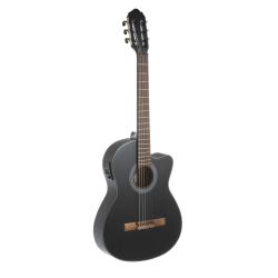 Classical guitar VGS black electro acoustic thin body