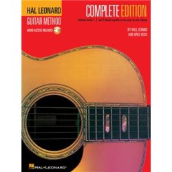 HAL LEONARD GUITAR METHOD COMPLETE EDITION BK+AUDIO ACCESS