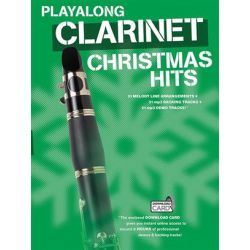 Playalong Clarinet Christmas Hits BK/MP3
