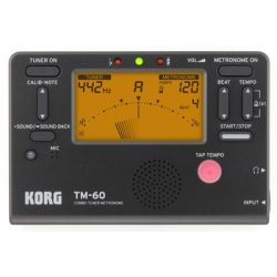 Tuning meter/Metronome Korg TM60, black