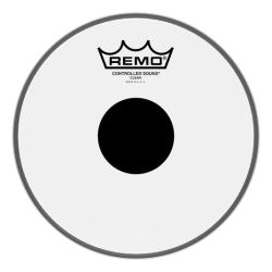 Drum head Remo Controlled Sound 8" transp. w/black dot