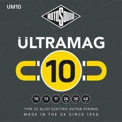 Sähkökitaran kielisarja 010-046 Rotosound UM10 Ultramag