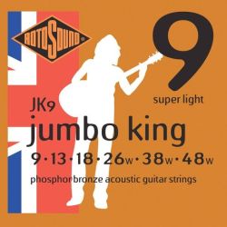 Akustisen kitaran kielisarja 009-048 Rotosound JK9 Phosphor Bronze