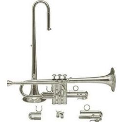 Eb/D trumpet Schilke E3L, silver plated