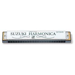 Harmonica C Suzuki Tremolo OCTAVE