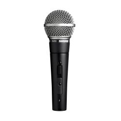 Shure SM58-S dynamic microphone with on/off switch