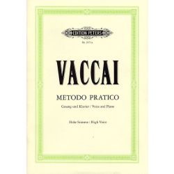 Vaccai: Metodo pratico di Canto italiano/High voice