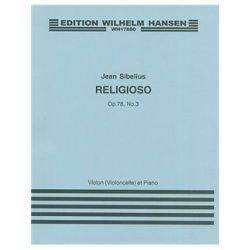 SIBELIUS RELIGIOSO OP.78/3 VIULU & PIANO