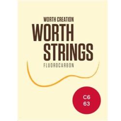 Ukelele Strings Clear Carbon 6 string 63 medium