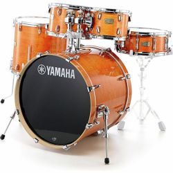 Rumpusetti Yamaha Stage Custom Standard telineillä, Honey Amber 