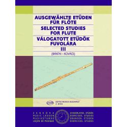 Bántai-Kovács: Selected Studies for Flute 3
