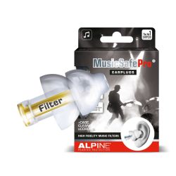 Alpine Musicsafe Pro Ear Plugs Transparent