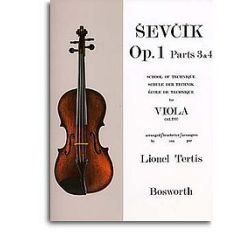 Sevcik: School of technique for viola, op. 1 parts 3&4