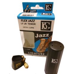 BG LFJ9 - Flex Jazz Alto Saxophone Ligature - Beechler bellite