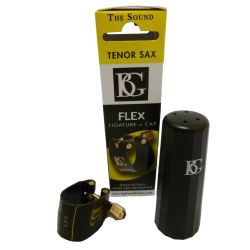 BG LFT Flex Fabric Ligature for Tenor Saxophone with Cap