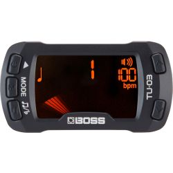 Boss TU-03 Clip-On Tuner and Metronome