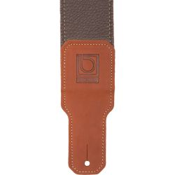 BOSS Guitar Strap 3" Brown Premium Leather