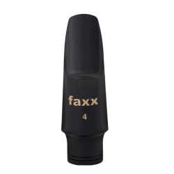 Faxx Alto Saxophone HARD RUBBER Mouthpiece – Round Chamber