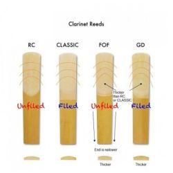 Clarinet Bb Regular Cut (RC) 10 pcs