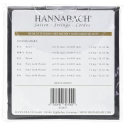 Nylon strings Hannabach PURE GOLD  high  tension