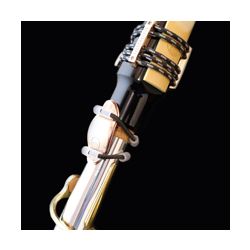 LefreQue äänisilta-resonanssilevy messinki 33mm saksofoni klar,huilu,piccolo,