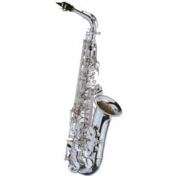 Alttosaksofoni Selmer SA80 II Jubilee hopeoituna