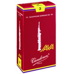 Sop-sax reed no. 2 Vandoren RED Java 10 reeds