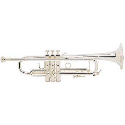 Bb trumpet Bach Stradivarius 37, silver-plated
