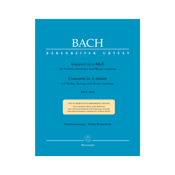 Bach, J.S.: Konzert in a-moll für Violine BWV 1041