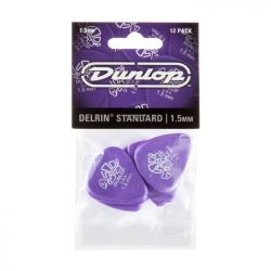 Plektra pussi Dunlop 12kpl Delrin Standard 1,5mm