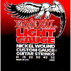 Ernie Ball  011-052 Nickel Wound Light