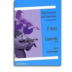 Seitz: Concerto In D For Violin And Piano Op.15