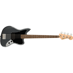 Bassokitara Squier Affinity Jaguar Bass H Charcoal Frost Metallic
