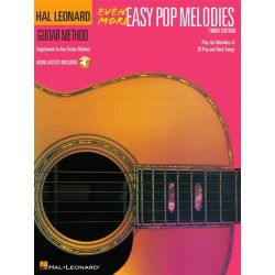 Hal Leonard Guitar Method: Even More Easy Pop Melodies