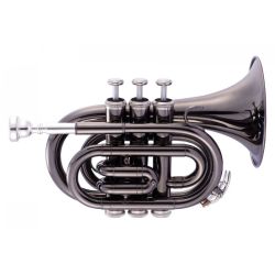 Pocket trumpet John Packer 159B, black