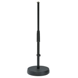 Table- /Floor microphone stand - black - KM23300-300-55