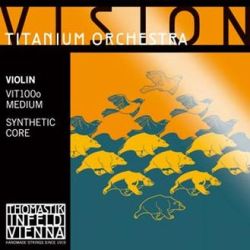 Violin string set Vision Titanium Orchestra