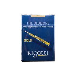 Soprano sax reed Rigotti Gold 2.5 light