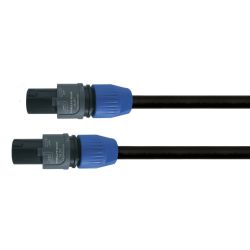 Loudspeaker cable Amp 2-pole. Speacon/Speacon 15m