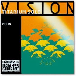 Violin string set Vision Titanium Solo