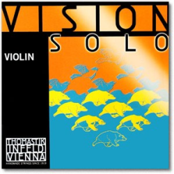 Violin string set Vision Solo