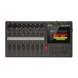 Zoom R20 - 16-track recorder, drum loops, FM-synth, TouchScreen