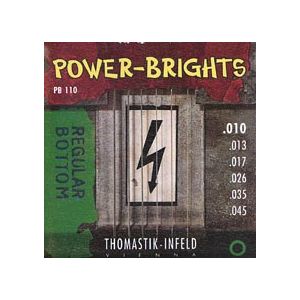 Sähkökitaran kielisarja 010-045 Thomastik Power Brights
