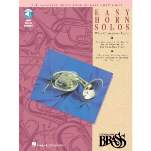 THE CANADIAN BRASS BOOK EASY HORN SOLOS BK+AUDIO