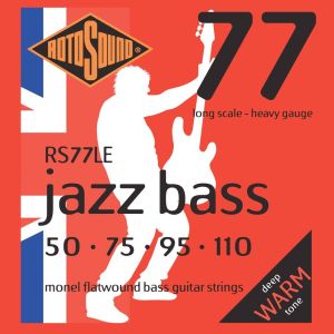Bassokitaran kielisarja 050-110 Rotosound Jazz Bass 77 flatwound
